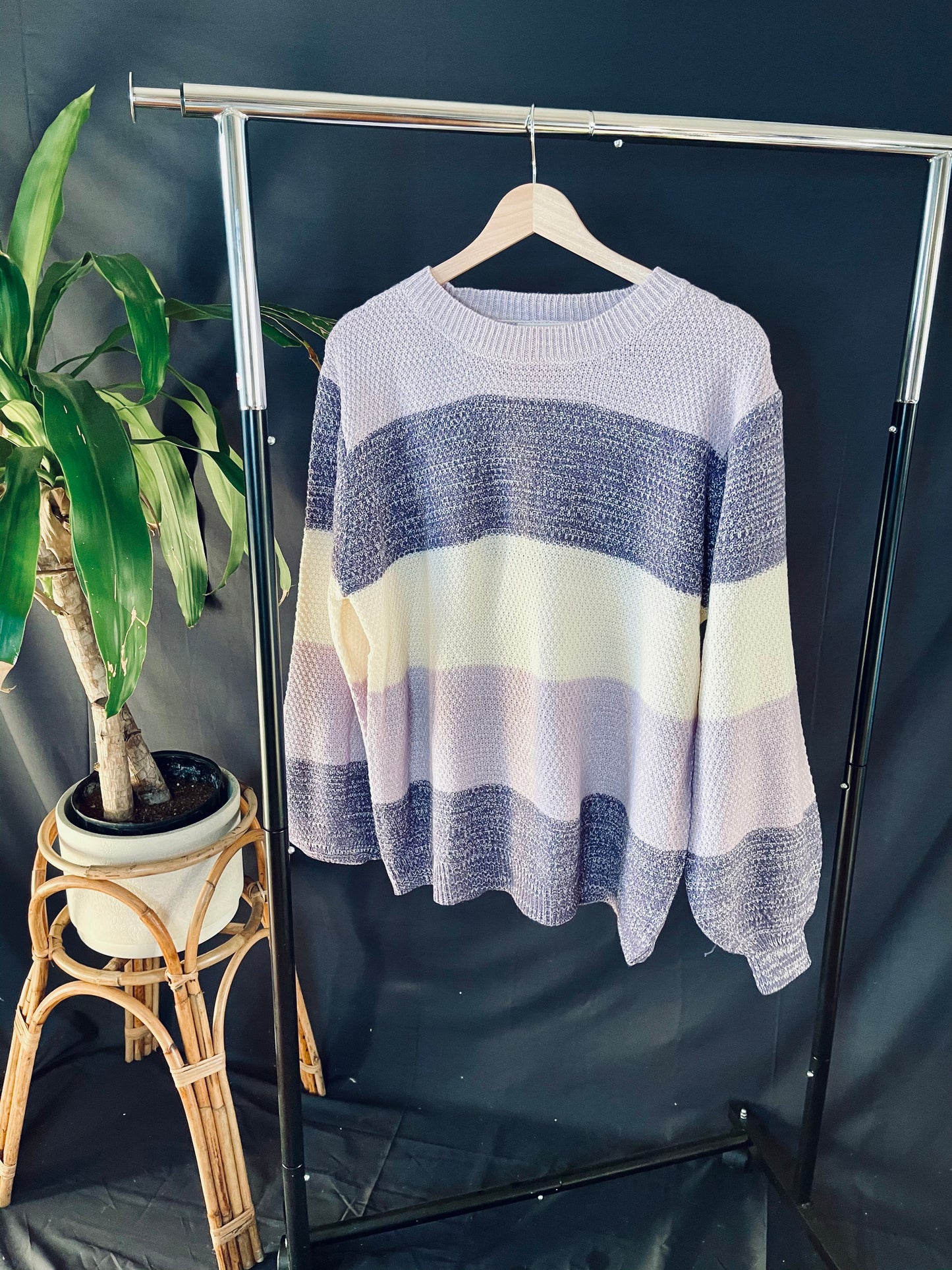 The Lainey Lilac Sweater